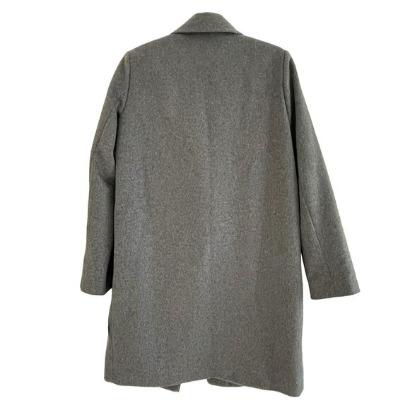 Sam Edelman $220 Wool Blend Car Coat Gray Jacket Size Small NWT - Picture 3 of 6